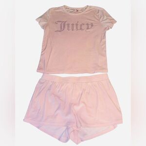 Juicy Couture Light Pink Pajama Set